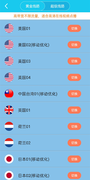 免费翻外墙软件下载 旋风android下载效果预览图